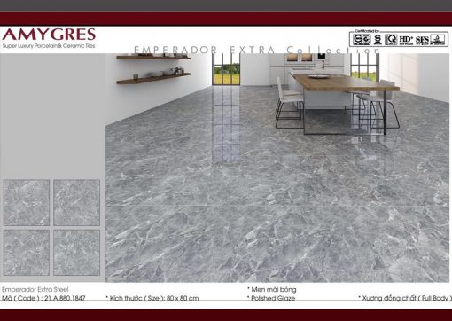 Gạch lát nền 80×80 Á Mỹ 21.A.880.1847